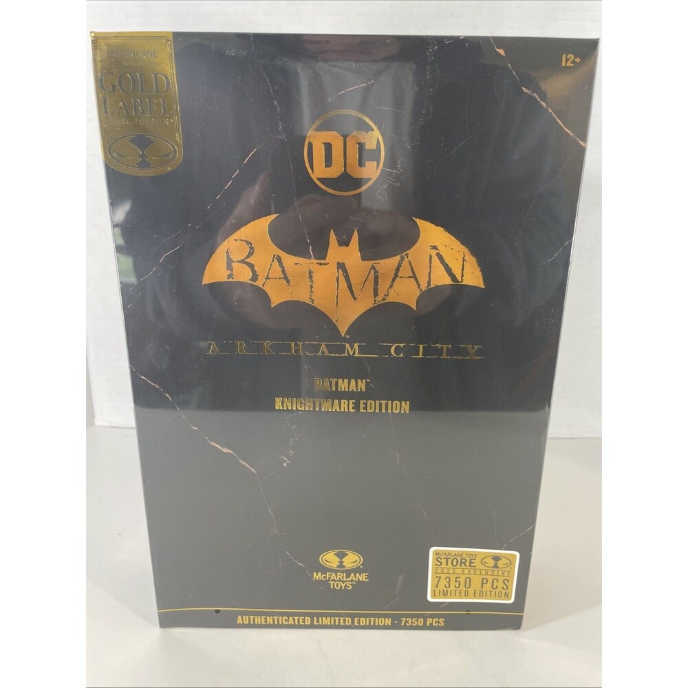 McFarlane DC Multiverse Batman Arkham City (Knightmare) Gold Label 7" Figure